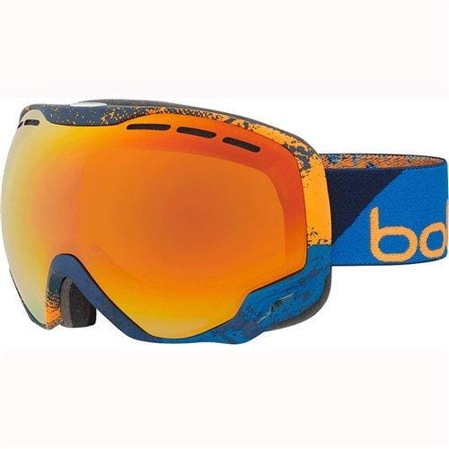 Bolle Men's Emperor Goggles Navy/Orange Zenith Sunrise - Medium/Large