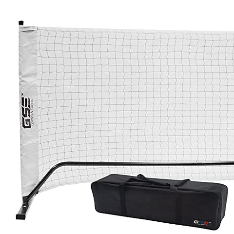 GSE Games & Sports Expert Professional Regulation Size Portable Pickleball Net System with Carrying Case