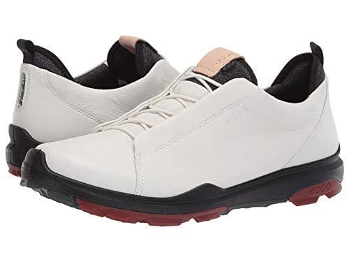 ECCO Men's Biom Hybrid 3 Gore-Tex Golf Shoe, White Open lace, 40 M EU (6-6.5 US) [product _type] ECCO - Ultra Pickleball - The Pickleball Paddle MegaStore
