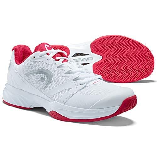 HEAD Women's Sprint Pro 2.5 Tennis Shoe (8.5) White/Pink