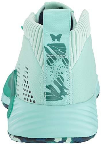 adidas Men's Dame 5, Clear Mint Marine/Legend Ink, 7 M US