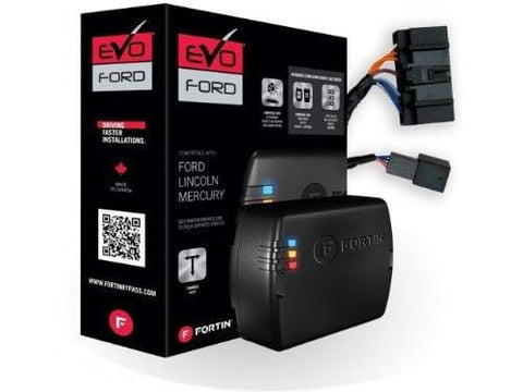 Fortin EVO-FORT1 Stand-Alone Add-On Remote Start Car Starter System For Ford IKT Round Metal Key Vehicles