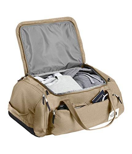 The North Face Unisex Berkeley Duffel ¿ Medium Kelp Tan Dark Heather/Asphalt Grey Light Heather One Size