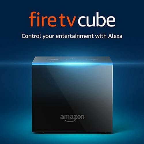 Fire TV Cube, hands-free with Alexa and 4K Ultra HD, streaming media player