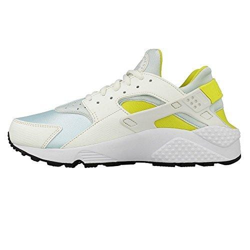 Nike Womens Air Huarache Run Training Running Shoes White 6 Medium (B,M)
