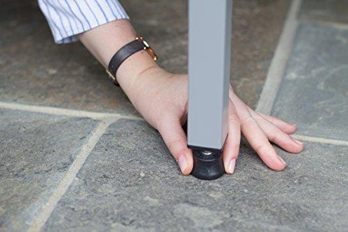 JOOLA NOVA - Outdoor Table Tennis Table with Waterproof Net Set - 10 Minute Easy Assembly - All Weather Aluminum Composite Outdoor Ping Pong Table - Tournament Quality - Indoor & Outdoor Compatible