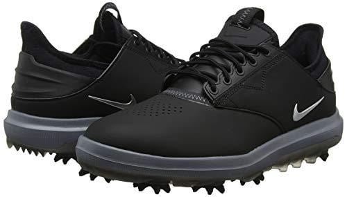 Nike Mens Air Zoom Direct Golf Shoes (10.5 D(M) US) Black/Metallic Silver
