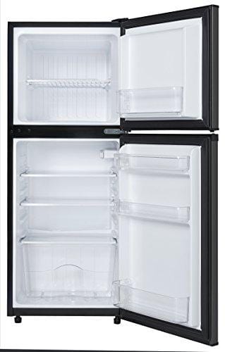 Danby DCR047A1BBSL Dual Door Compact Refrigerator, Black Stainless