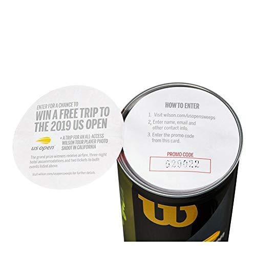 Wilson Sporting Goods US Open Promo Regular Duty Tennis 3 Ball Can (3 Pack)