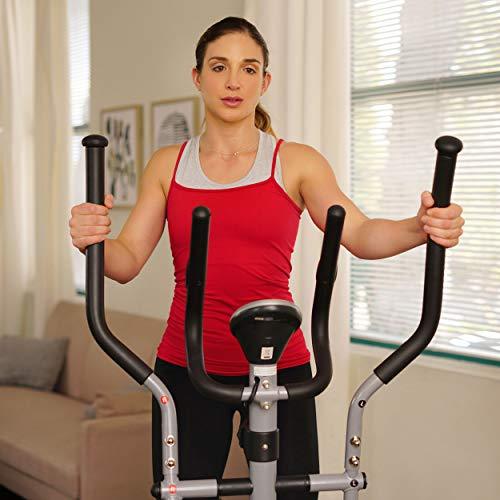 Magnetic Elliptical Machine Trainer by Sunny Health & Fitness - SF-E905
