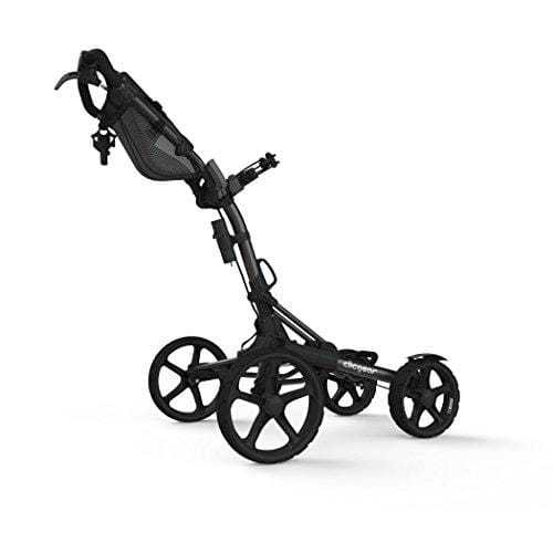 Clicgear Model 8.0 | 4-Wheel Golf Push Cart (Charcoal) [product _type] Clicgear - Ultra Pickleball - The Pickleball Paddle MegaStore
