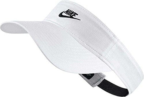 NIKE Women's Sportswear Visor White/Black 919697-100 (Size OS)