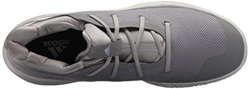 adidas Performance Men's Rise up 2 Basketball Shoe, Grey Three/White/Medium Grey Heather, 8.5 M US