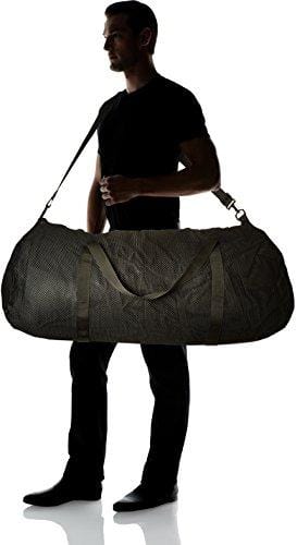 Champion Sports Mesh Duffel Bag MD45 15" x 36" - Black