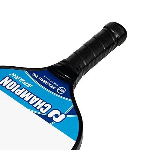 Pickle-Ball Champion Spark Pickleball Paddle | Composite Paddle | Polypropylene Honeycomb Core | Fiberglass Face | Lightweight (Blue + Cover) [product _type] Pickle-Ball - Ultra Pickleball - The Pickleball Paddle MegaStore