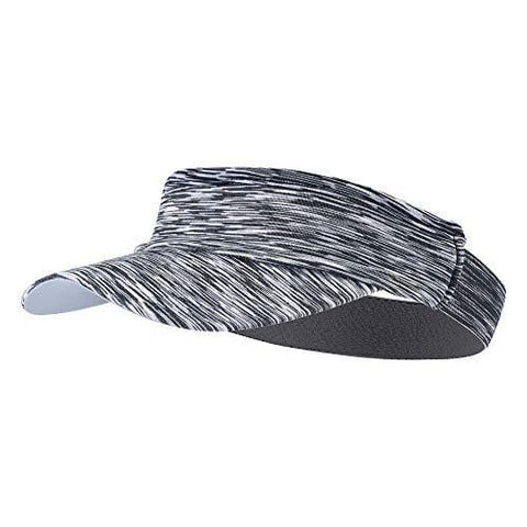 TEFITI Sports Fitness Sun Visor Moisture Wicking Headgear Cap Hats for Golf, Tennis, Cycling, Running (Gray)