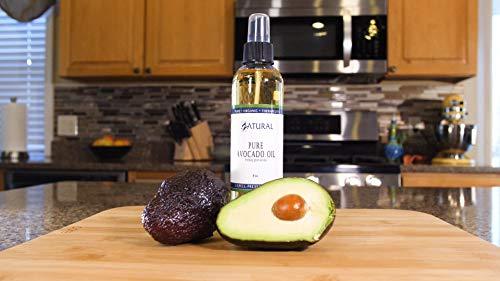 Zatural Virgin 100% Pure Natural Avocado Oil without Additives, Clean, Cold Pressed, Non-GMO, Vegan: For Cooking, Frying, Baking and for Sauces, Dressings, Marinades, Salads (32 Ounce)
