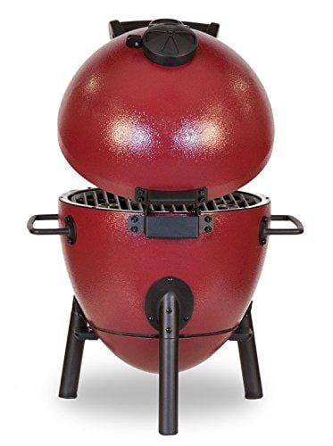 Char-Griller E06614 AKORN Jr, Red Charcoal kamado Grill