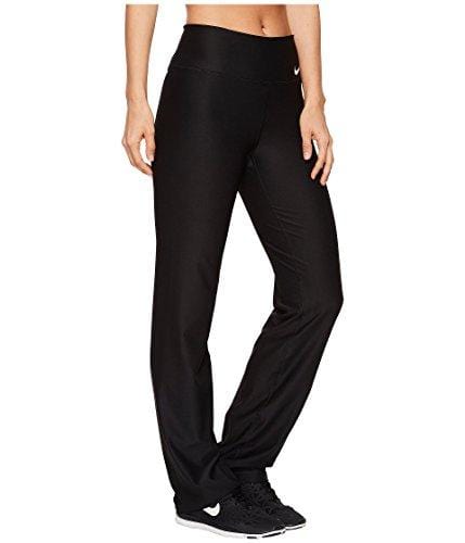 NIKE Women's Power Training Pants, Black/White, Large