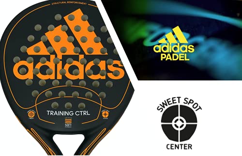 Adidas Paddle Tennis Racket Training CTRL Fiber Glass with Eva Soft Performance Padel Raquet Pop Tennis Paddle Pickleball Beach Tennis (Set of 2)