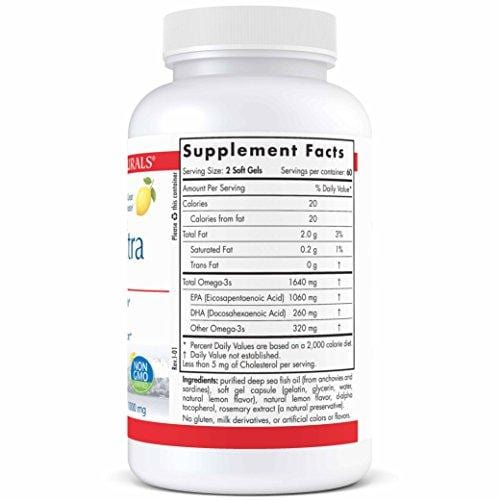 Nordic Naturals ProEPA Xtra- Fish Oil, 1060 mg EPA, 260 mg DHA, Targeted Support for Cardiovascular Health, a Healthy Mood, and Optimal Cellular Function, Lemon Flavored, 120 Soft Gels