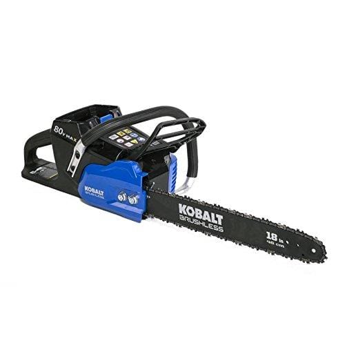 Kobalt 80-volt Lithium Ion 18-in Brushless Cordless Electric Chainsaw (Chainsaw Only, Battery/Charger Not Included)