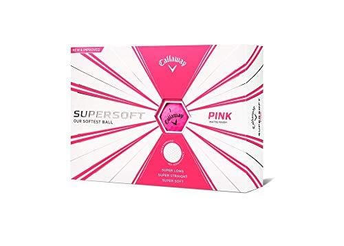 Callaway Golf Supersoft Golf Balls, (One Dozen), Pink, Matte Finish [product _type] Callaway - Ultra Pickleball - The Pickleball Paddle MegaStore