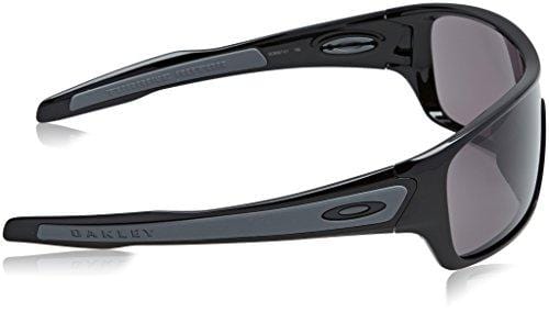 OAKLEY Turbine Rotor Sunglasses, Polished Black W/Warm Grey