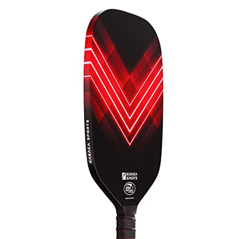 Kasaca Pickleball Paddles, USAPA Carbon Fiber Pickleball Paddle with Pickle Ball Paddle Cover, Pickle Ball Raquette Pickle Ball Racket Edgeless Style, Pickleball Rackets Intermediate to Professional