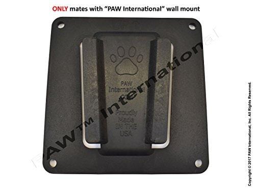 PAW International RV TV Bracket (Polymer) 3 Piece Set- Black