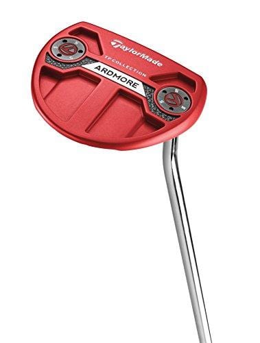 TaylorMade Golf Tour Preferred Red Collection Ardmore #7 Super Stroke 35 IN Putter, Right Hand