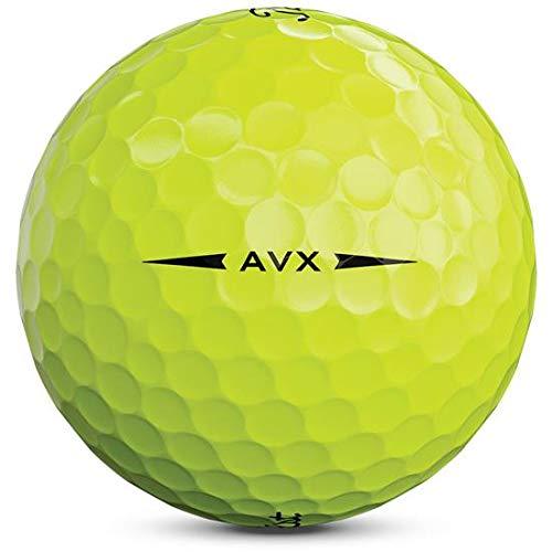 Titleist AVX Yellow AlignXL Personalized Golf Balls