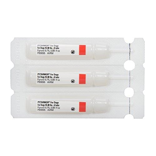 PetArmor for Dogs, Flea and Tick Treatment for Large Dogs (45-88 Pounds), Includes 3 Month Supply of Topical Flea Treatments
