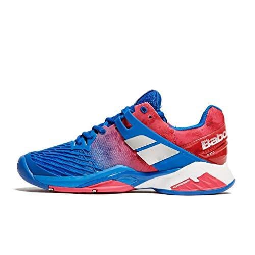 Babolat Propulse Fury All Court Womens Tennis Shoe Princess Blue/Fandango Pink