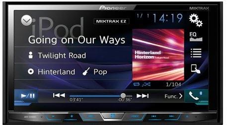 Pioneer AVH-X490BS Double Din Bluetooth In-Dash DVD/CD/Am/FM Car Stereo Receiver with 7-Inch WVGA Display/Sirius Xm-Ready