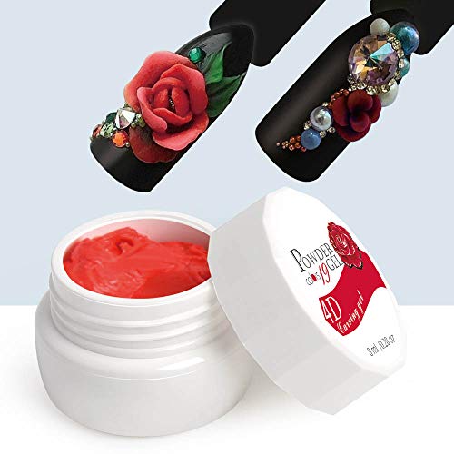 24 Colors Sculpture Nail Gel 3D Carved Plasticine UV Gel Varnish Creative DIY Nail Art Painting 3D Gel