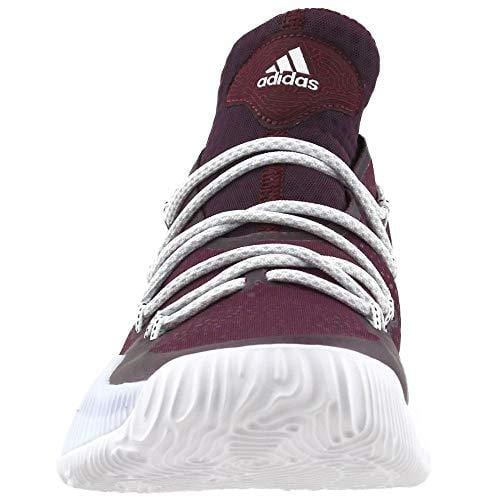 adidas Crazy Explosive Low Shoe - Men's Basketball 14 Maroon/White/Black