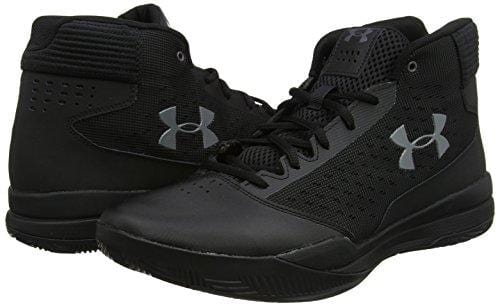 Under Armour Men's Jet 2017 Basketball Shoe, 001/Black, 12
