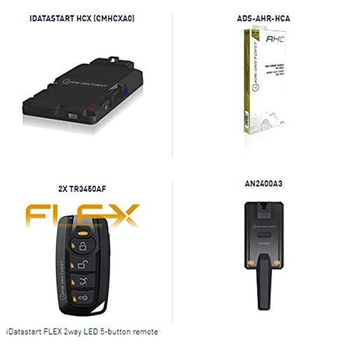 iDatastart HC3 2-Way Remote Car Starter (HC3452A) - Includes 2 Controllers, 2-Way 1-Mile Range, fits Over 10000+ Vehicles