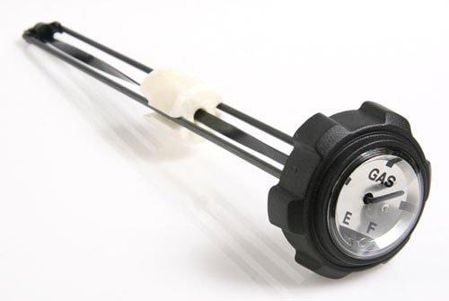 Kelch Black 12.5-Inch 12.5 Inch Snowmobile Screw on Gas Fuel Cap with Gauge (54-1811)