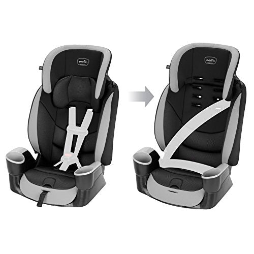 Evenflo Maestro Sport Harness Booster Car Seat, Granite