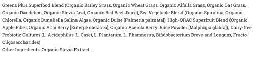 Greens Plus Organics Super-Food Raw | Non GMO | Dietary Supplement Greens Powder - 8.46 oz