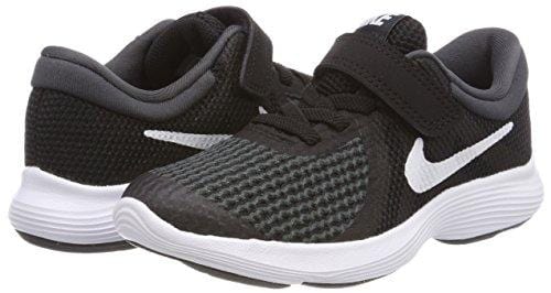 Nike Boys' Revolution 4 (PSV) Running Shoe, Black/White-Anthracite, 11.5C Youth US Little Kid