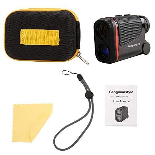 GangnamStyle Golf Rangefinder for Flag-Lock and Distance/Speed/Angle Measurement Range Finder +/-0.3Yards Precision for Golf Sports, Hunting, Climbing, Archery (RF01-800B)
