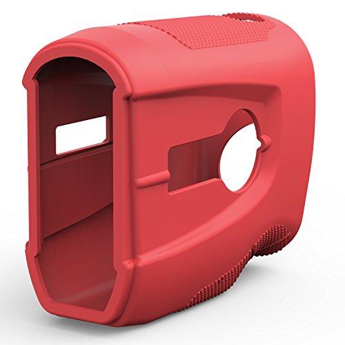 TUSITA Protective Cover for Bushnell Tour V4 Slope Shift, Golf Laser Rangefinder Accessories Replacement Silicone Case Skin (Red)