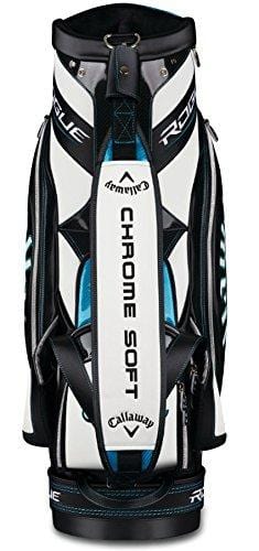 Callaway Golf 2018 Rogue Staff Cart Bag, Black/ White, Normal