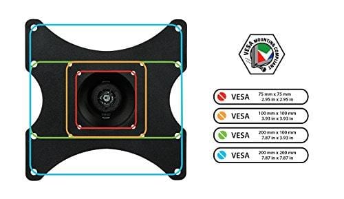 Mount-It! LCD TV Wall Mount Bracket with Full Motion Swing Out Tilt and Swivel Articulating Arm for 13-42" Flat Screen Displays with VESA 75 to 200, 44lb Weight Capacity with 18" Extension