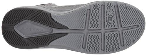 adidas Men's CF Ilation MID Basketball Shoe, Grey Four/Black, 7.5 Medium US