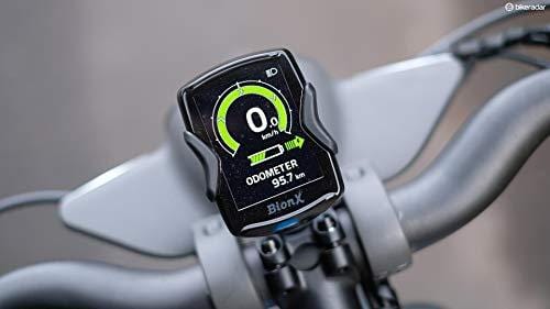 Elby Bike 9 Speed Electric Bike, Blue, 16.5"/One Size