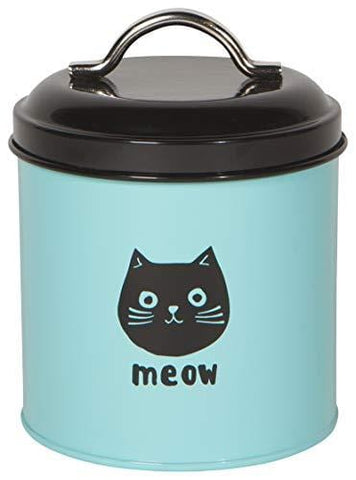 Now Designs 5088001aa Cat Treat Tin, Cats Meow